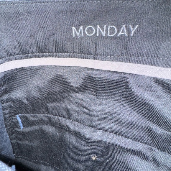 Bonobos Weekday Warrior Monday Steel Blue IPants 36/30 - Picture 4 of 4